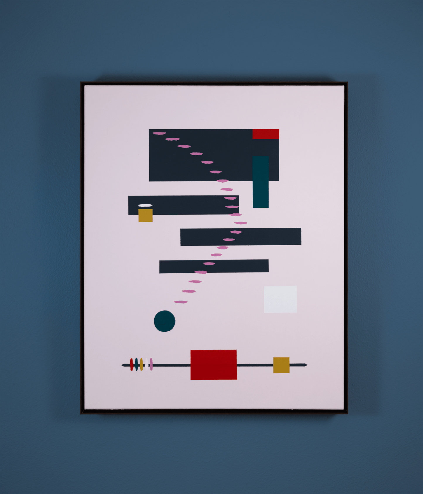 Odessa | Original Framed Painting – Empty Chair Series by Brooks Tipton