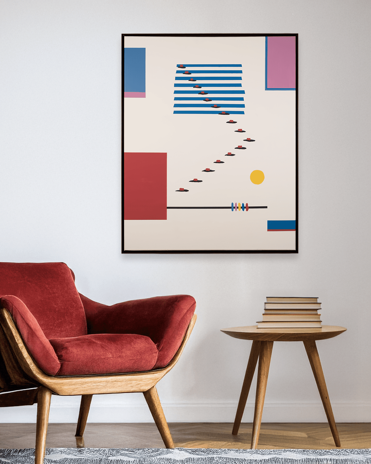 On The Beach | Original Framed Painting – by Brooks Tipton