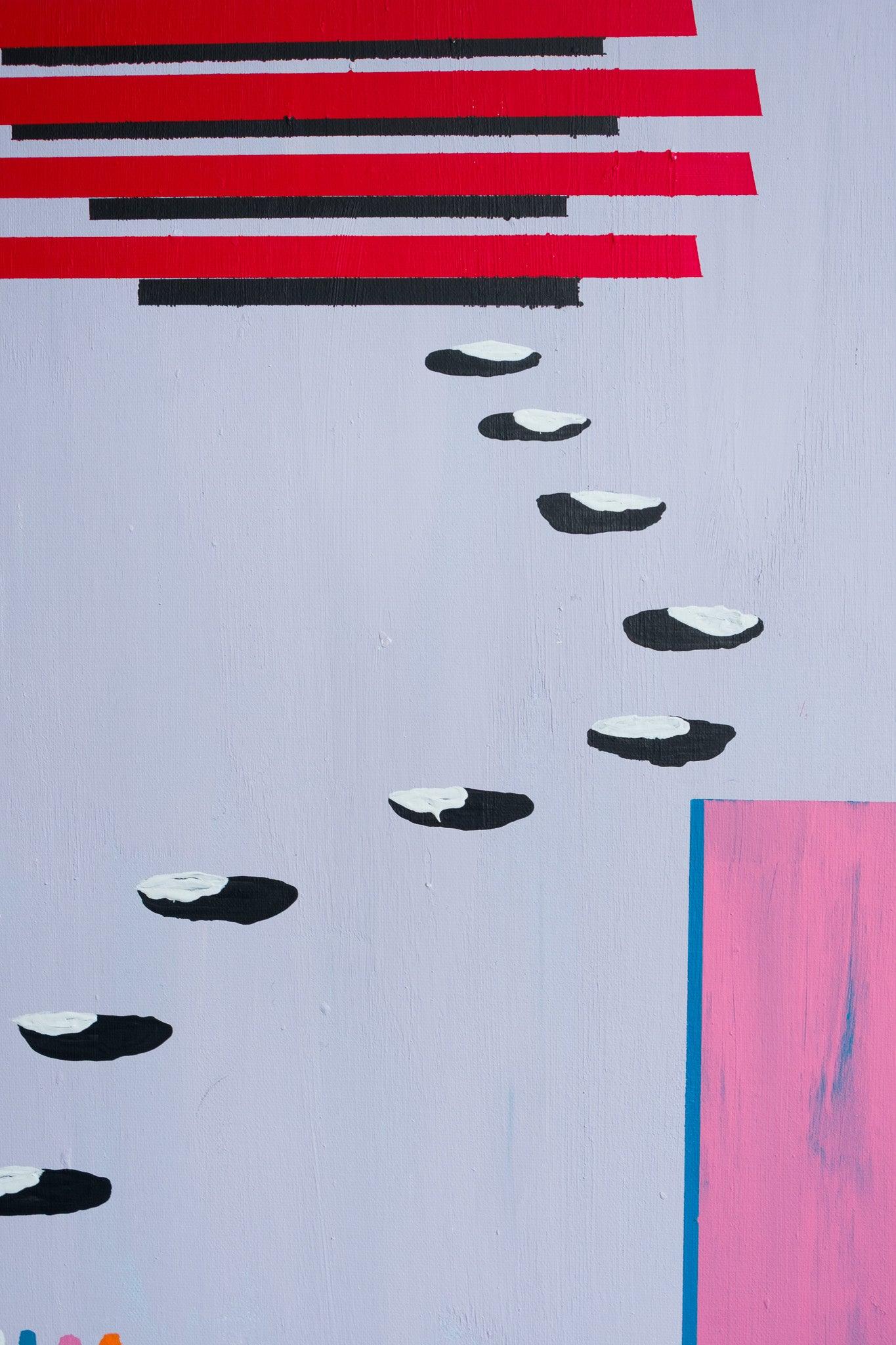 Eastern Pasque No.1 | Original Framed Painting – by Brooks Tipton - Brooks Tipton Art