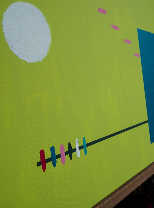 Euphorbia No.1 | Original Framed Painting – by Brooks Tipton - Brooks Tipton Art