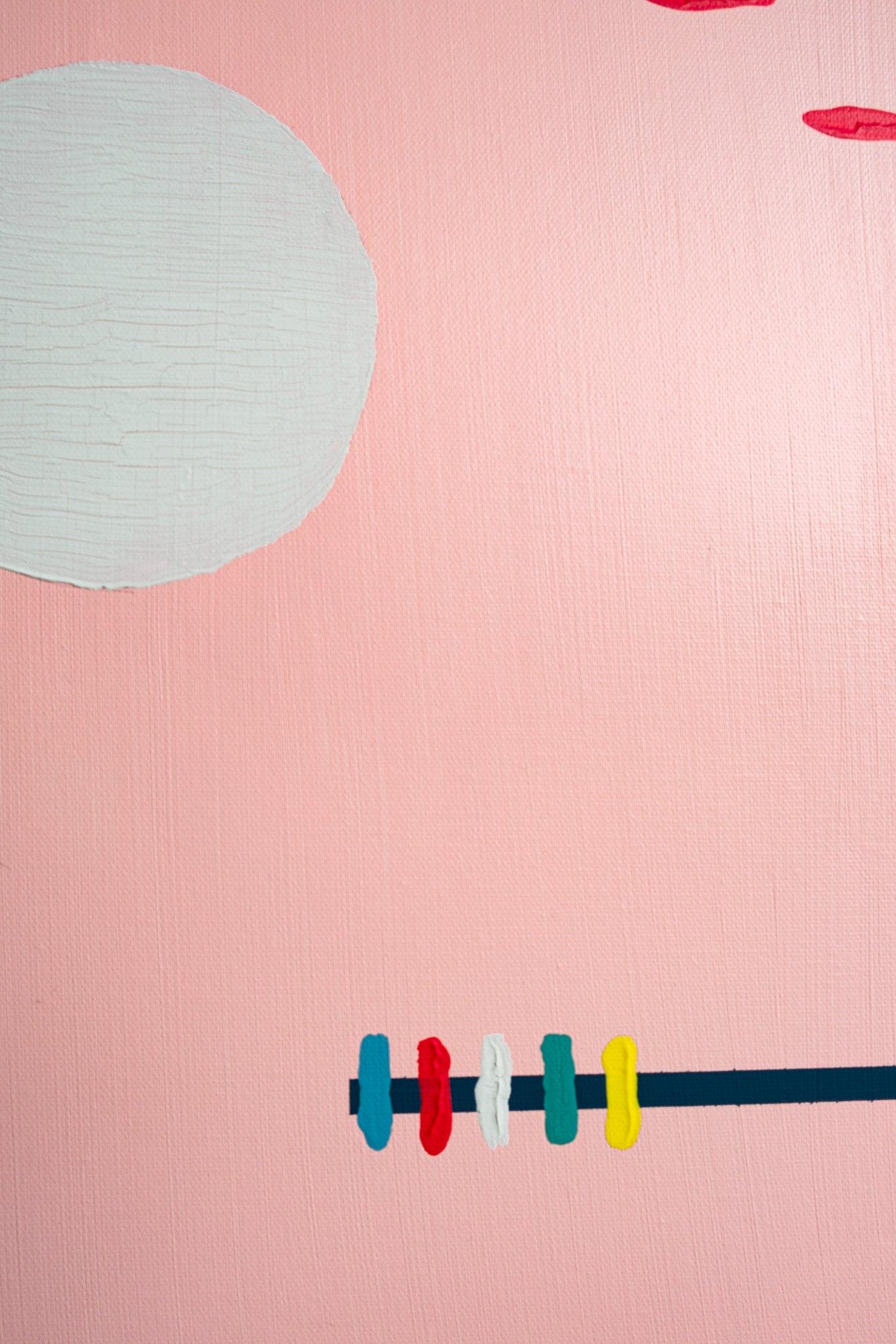 Sunset Cloud No.1 | Original Framed Painting – by Brooks Tipton - Brooks Tipton Art