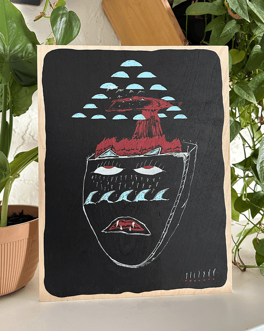 screen print on wood