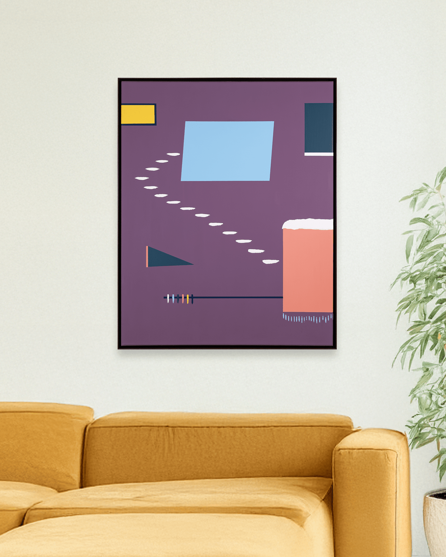 The Purple Emperor| Original Framed Painting – by Brooks Tipton