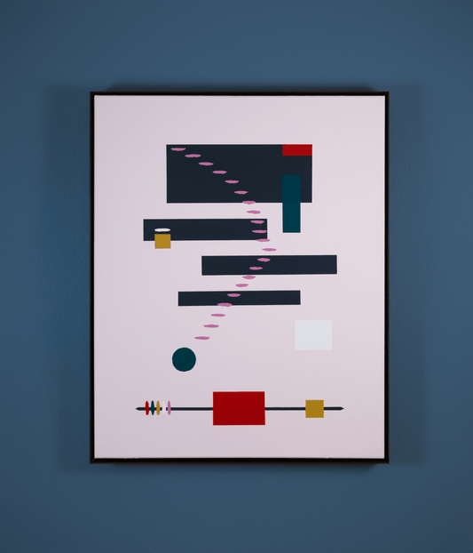 Odessa | Original Framed Painting – Empty Chair Series by Brooks Tipton