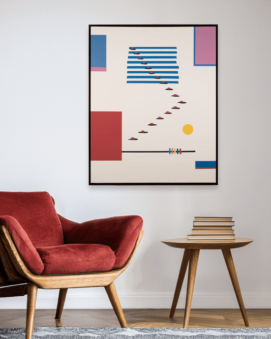 On The Beach | Original Framed Painting – by Brooks Tipton