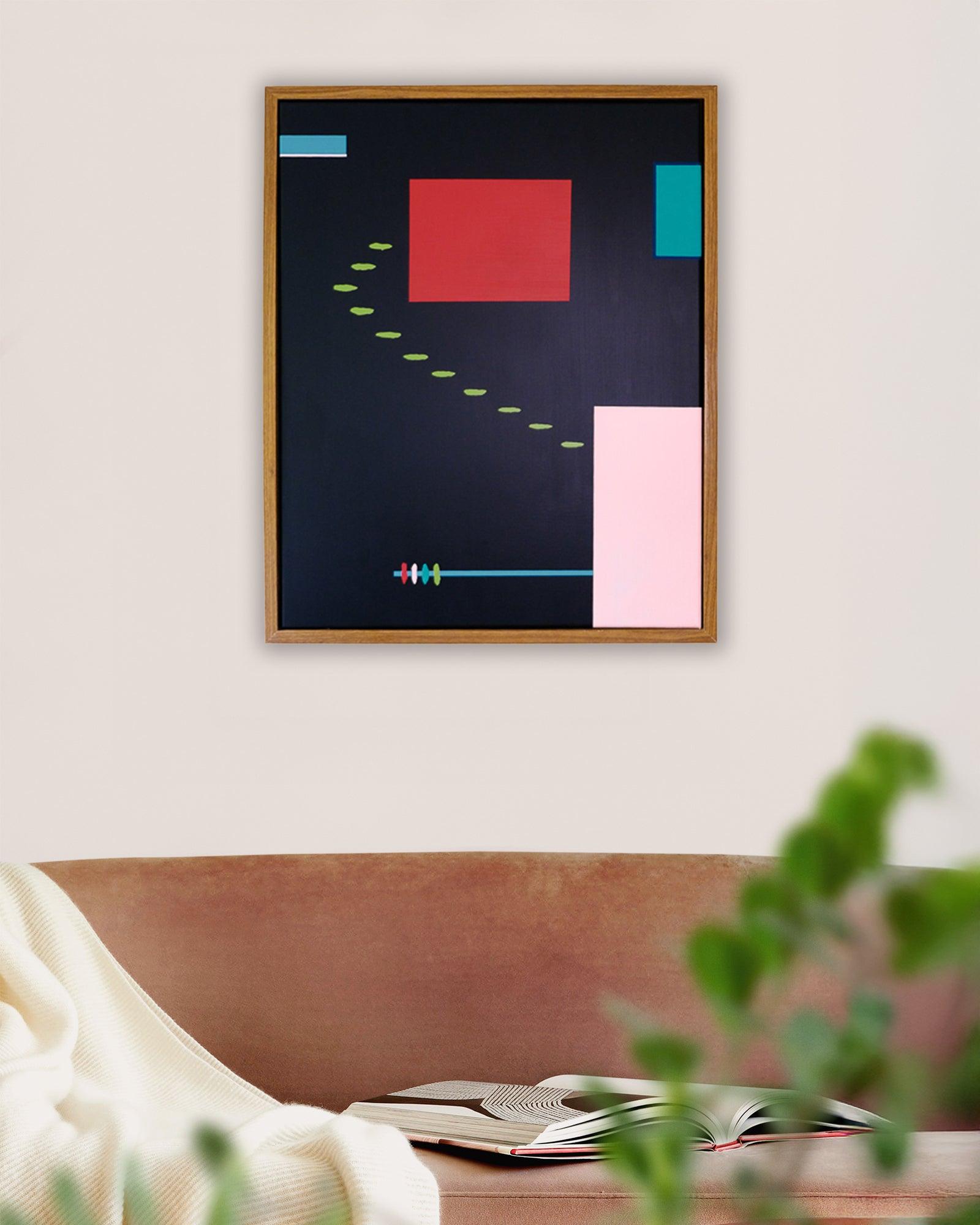 Sundown No.1 | Original Framed Painting – by Brooks Tipton - Brooks Tipton Art 