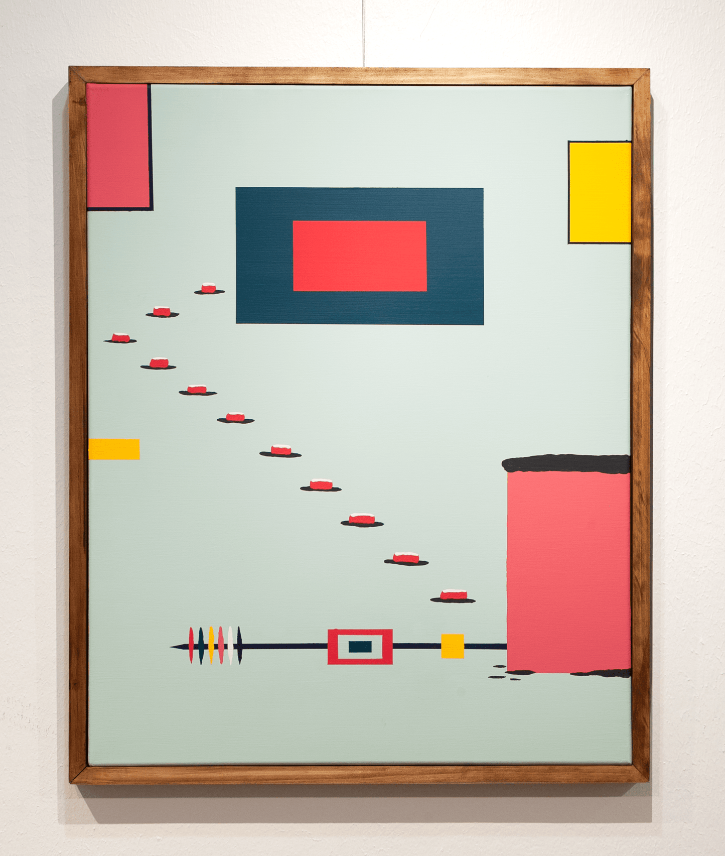 The Lock| Original Framed Painting – by Brooks Tipton - Brooks Tipton Art 